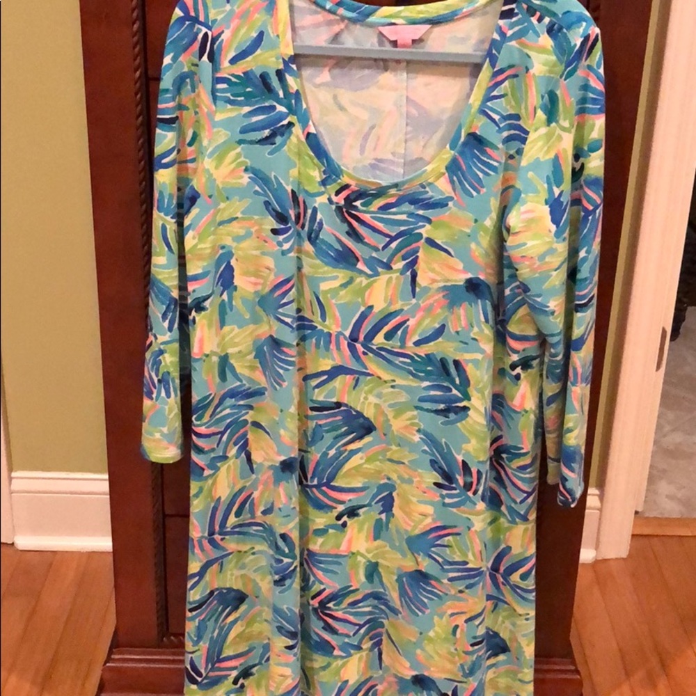 Lilly Pulitzer Devon Dress Serenity Now